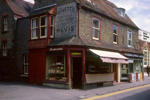 No 15 Frederick's, baker, 1960s